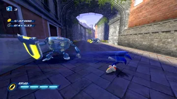 Sonic Unleashed screen shot game playing